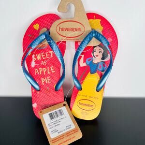 Havaianas Shoes Kid's Disney Princess Slim Flip Flop Sandals Snow White